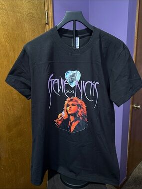 Halo Black Stevie Nicks 2024 Graphic Tee